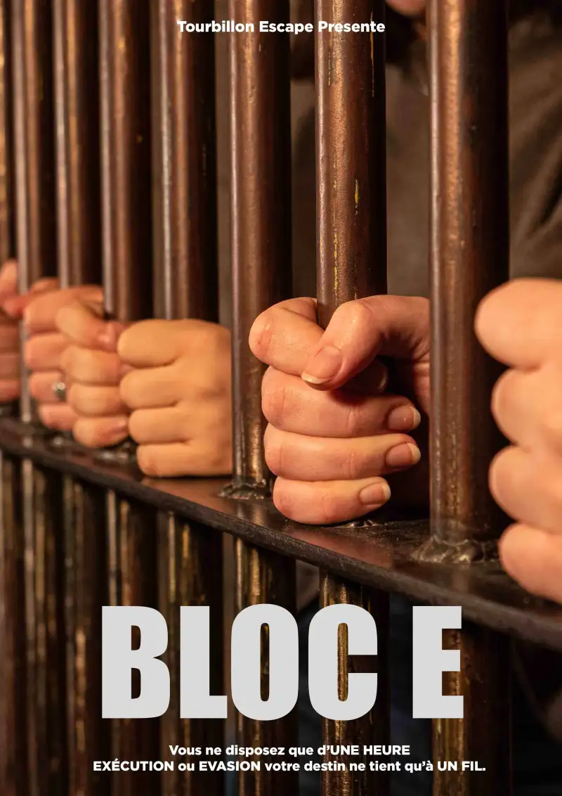 Escape game prison Pamiers : évadez-vous du terrible Bloc E !